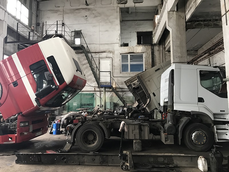 техническое обслуживание грузовиков
